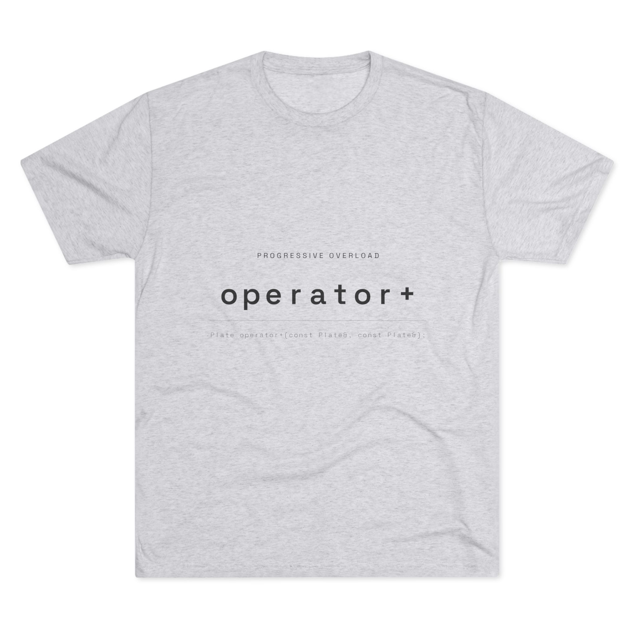 Progressive Overload Tee — operator+