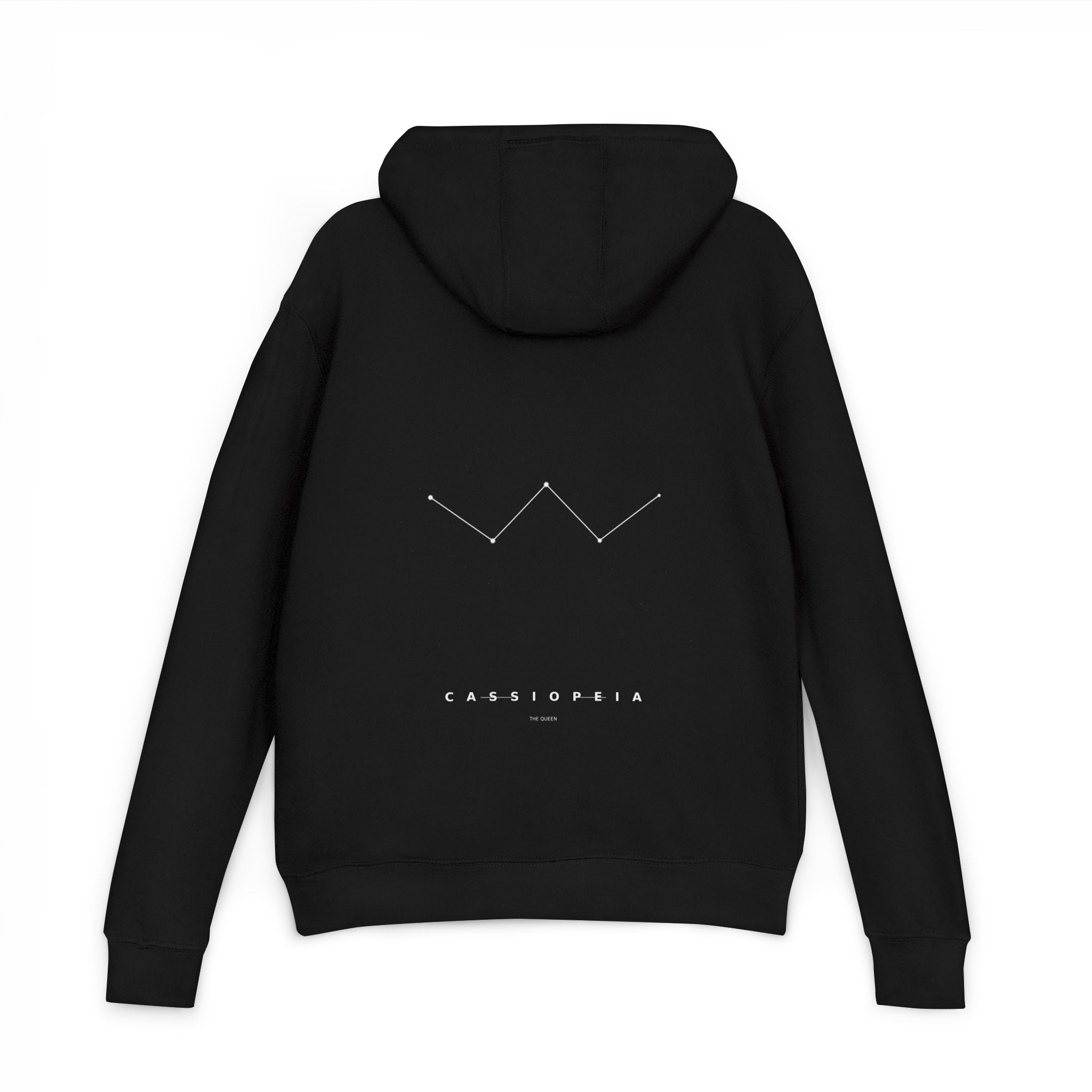 Cassiopeia Constellation Hoodie — Celestial French Terry