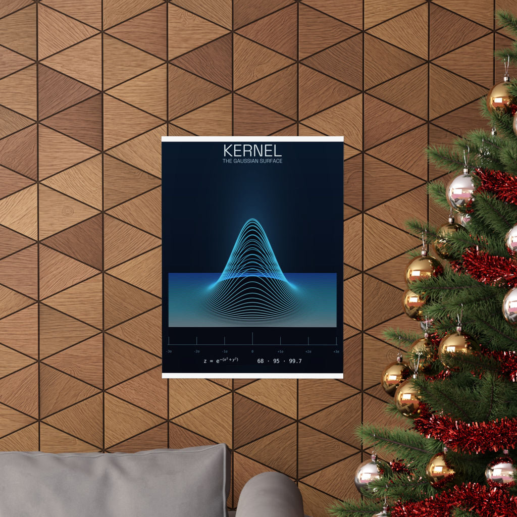 Gaussian Surface - Kernel Poster