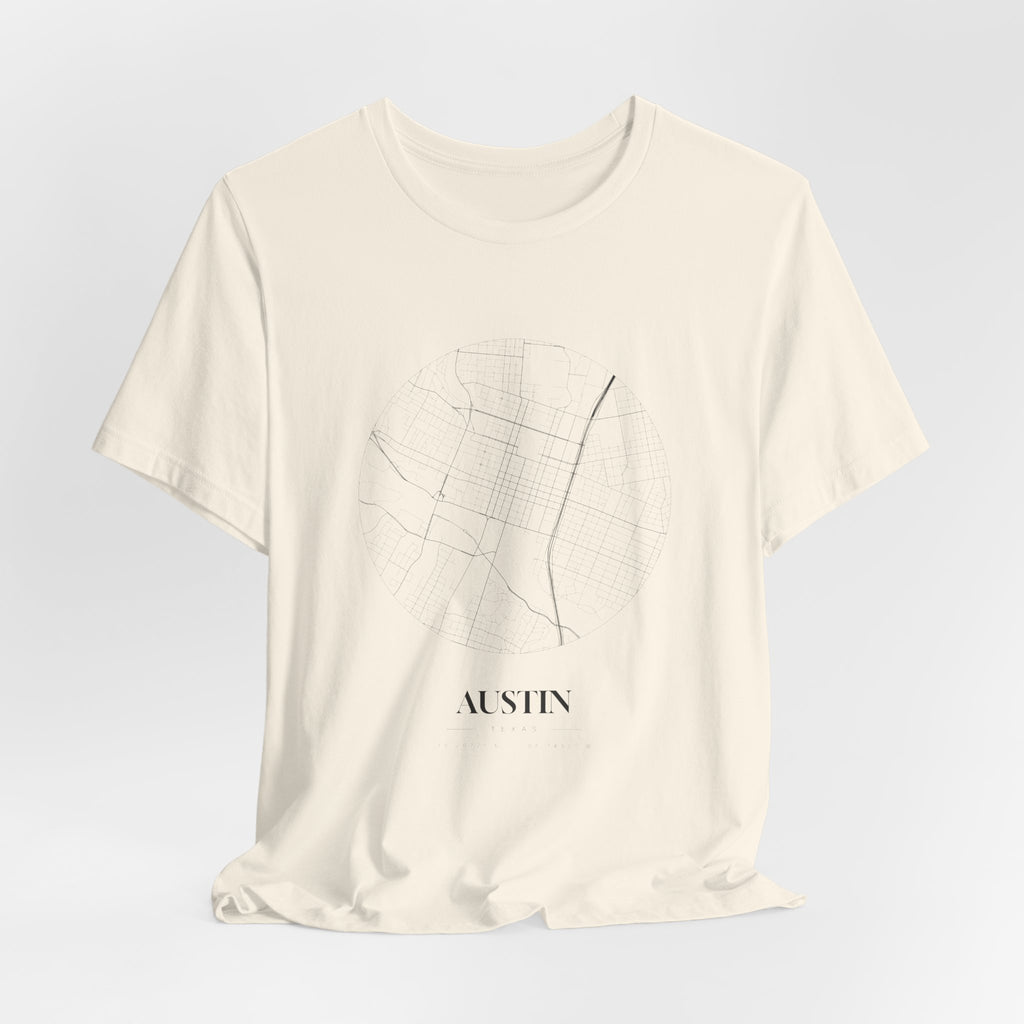 Austin Street Map Tee — Atlas