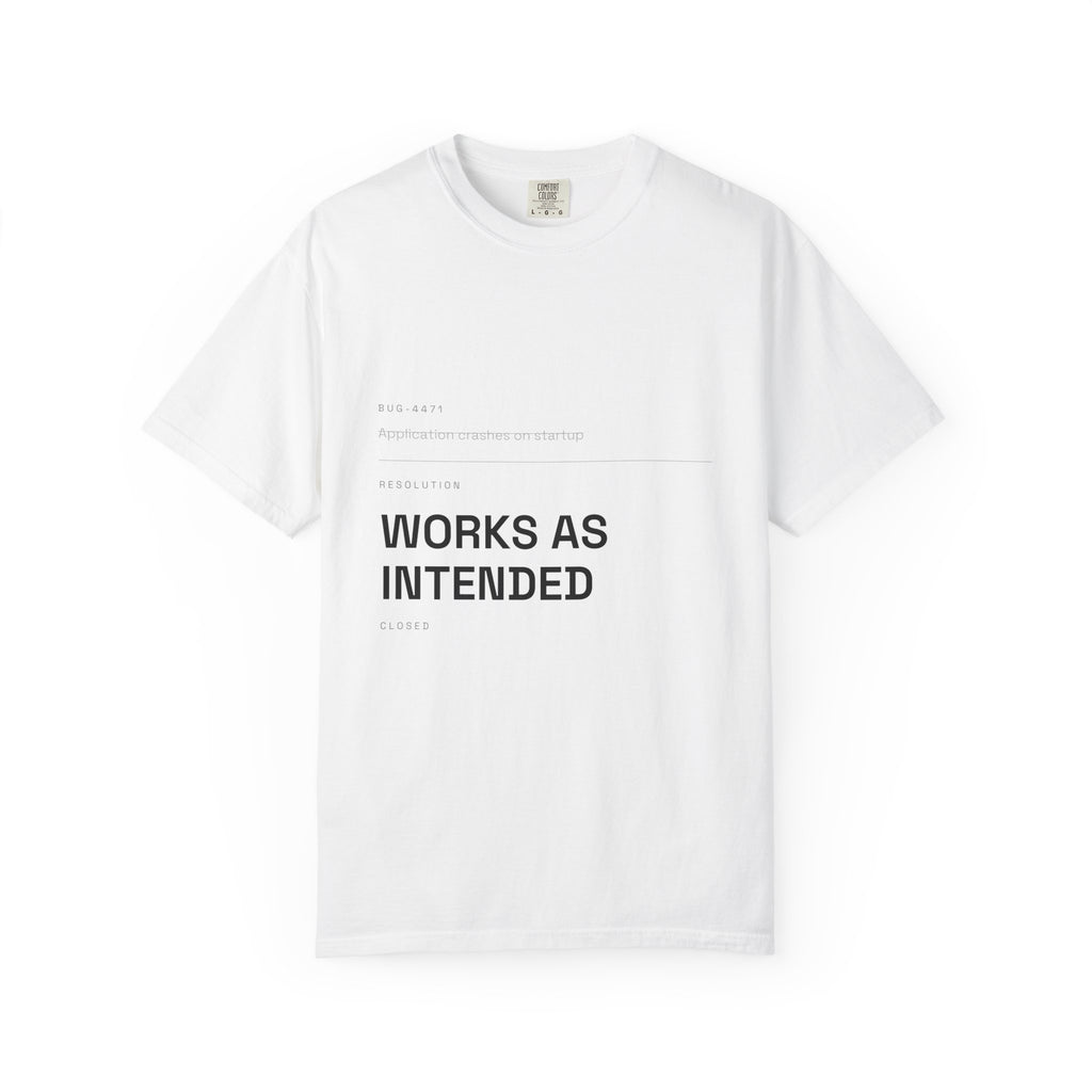 Works As Intended Tee — Resolution
