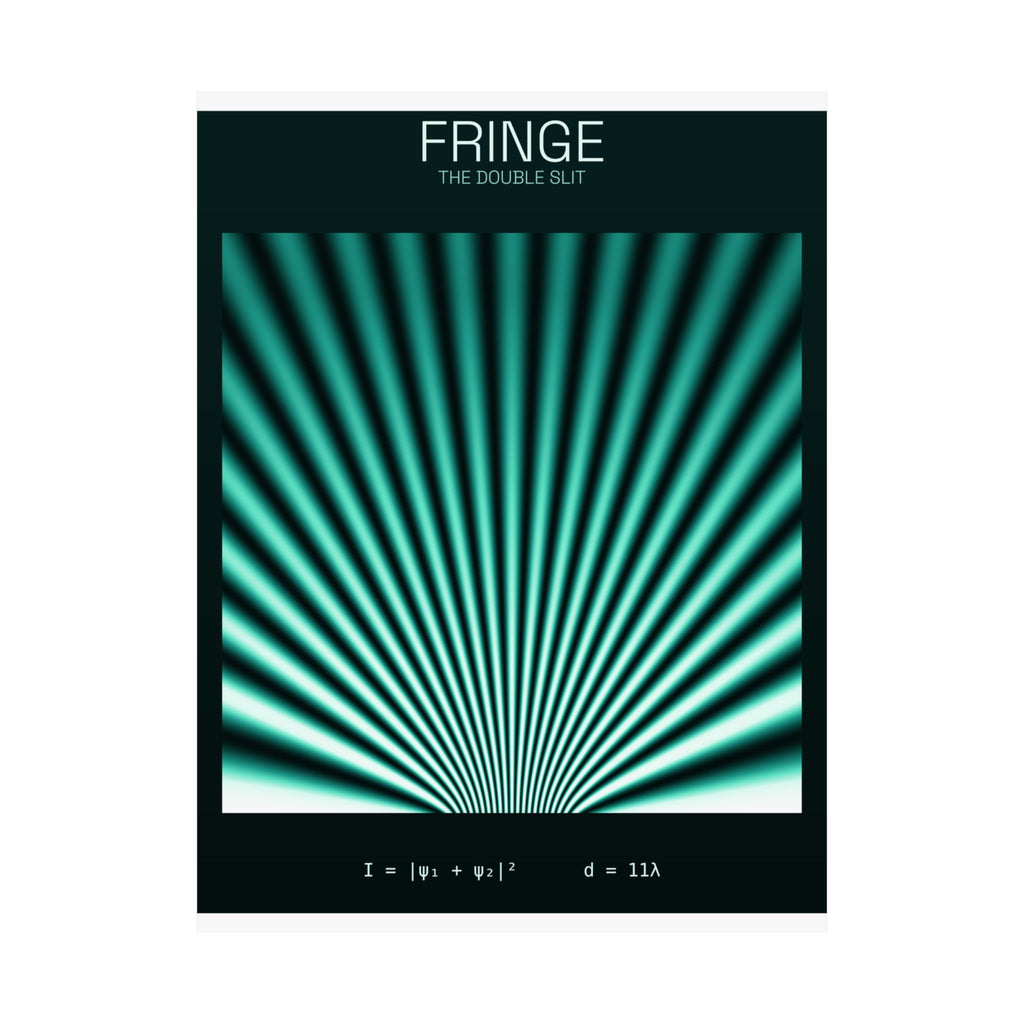 Double Slit - Fringe Poster