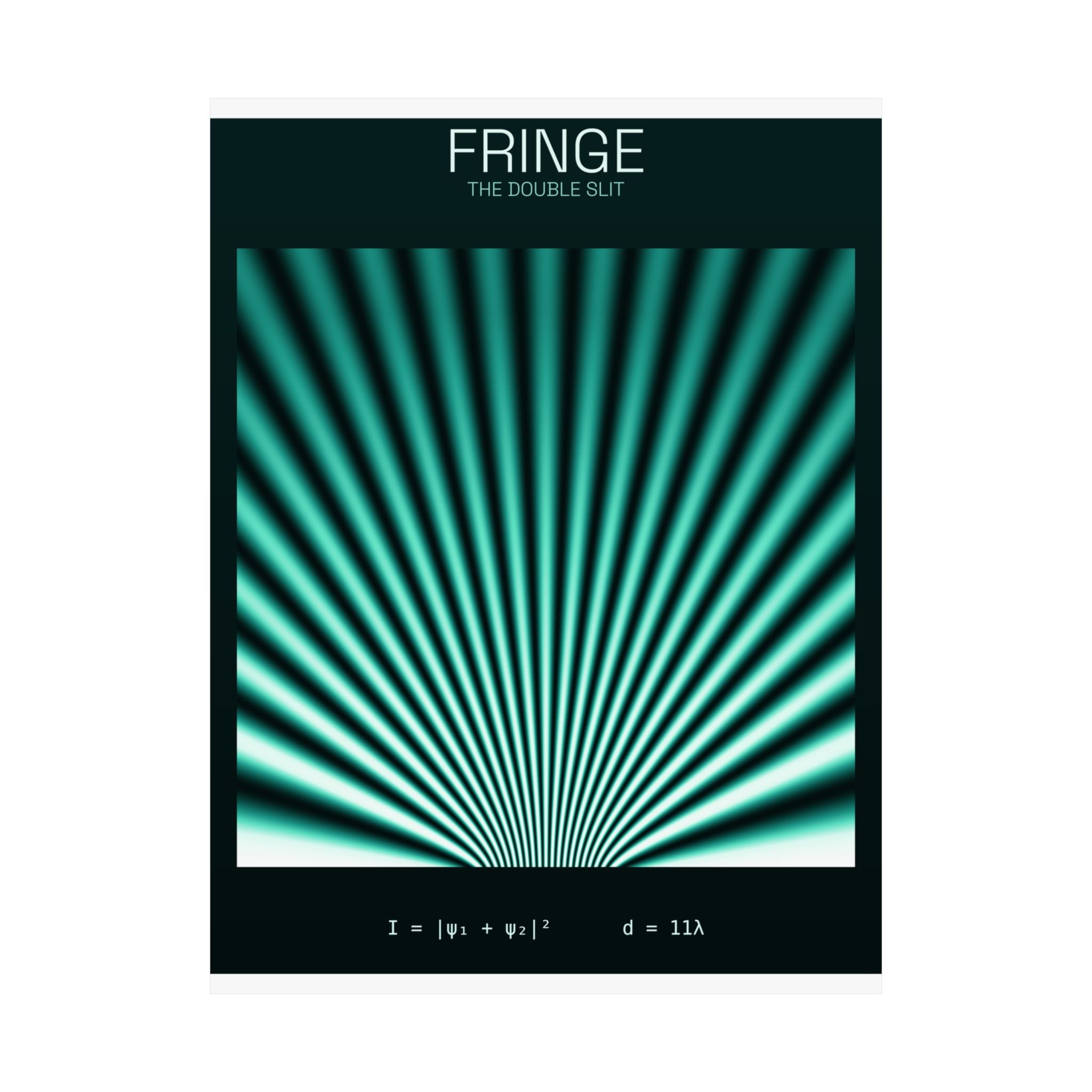 Double Slit - Fringe Poster