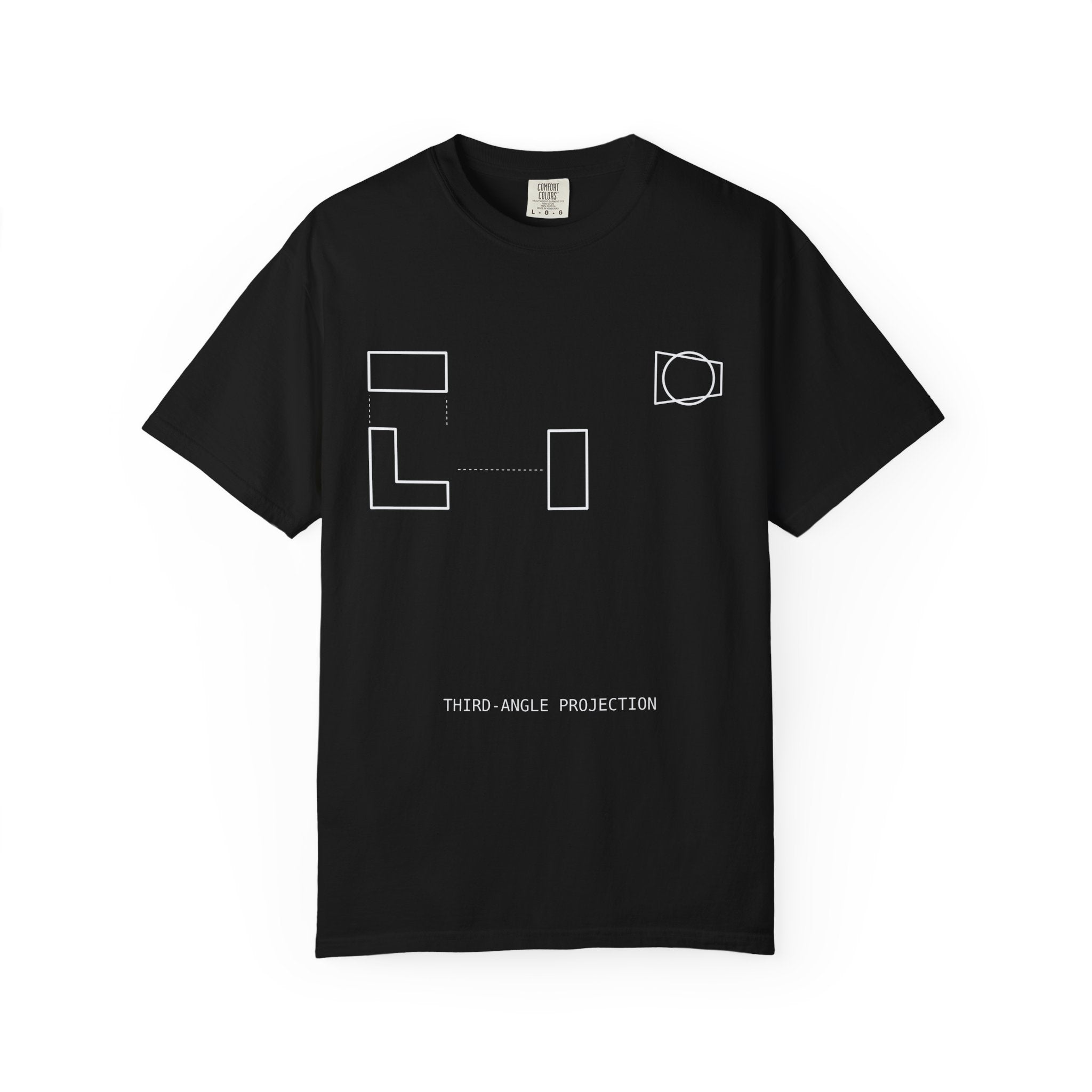 Third-Angle Projection — Datum Tee