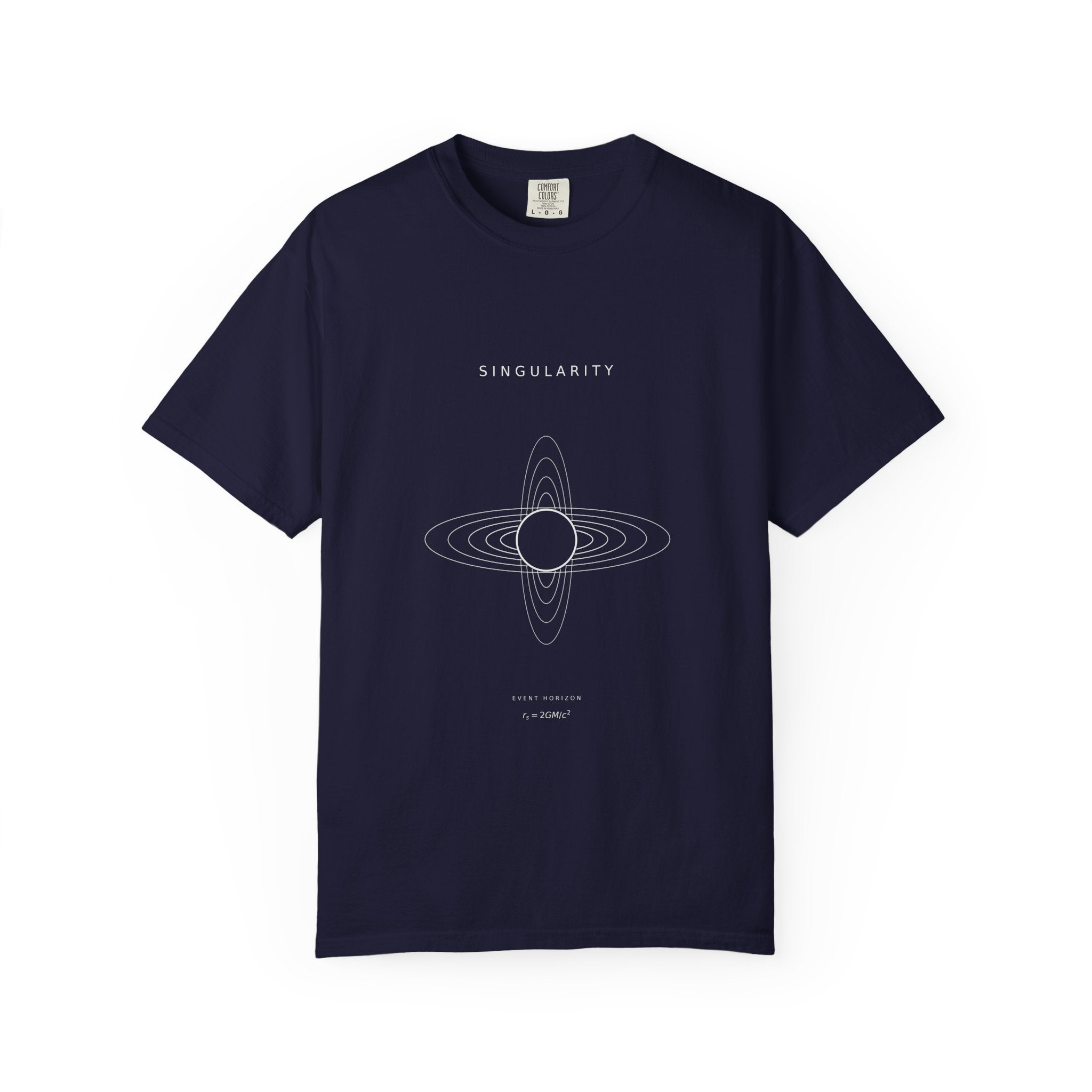 Singularity Gravitational Lensing Tee — front