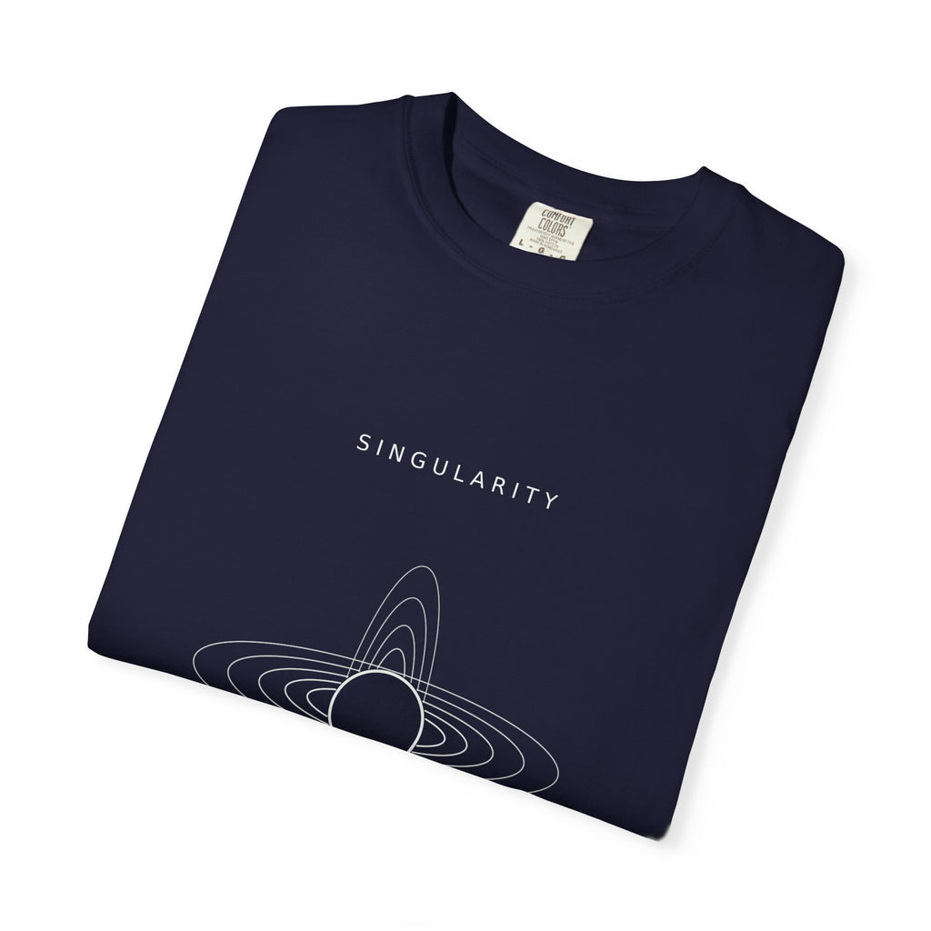 Singularity Gravitational Lensing Tee — folded