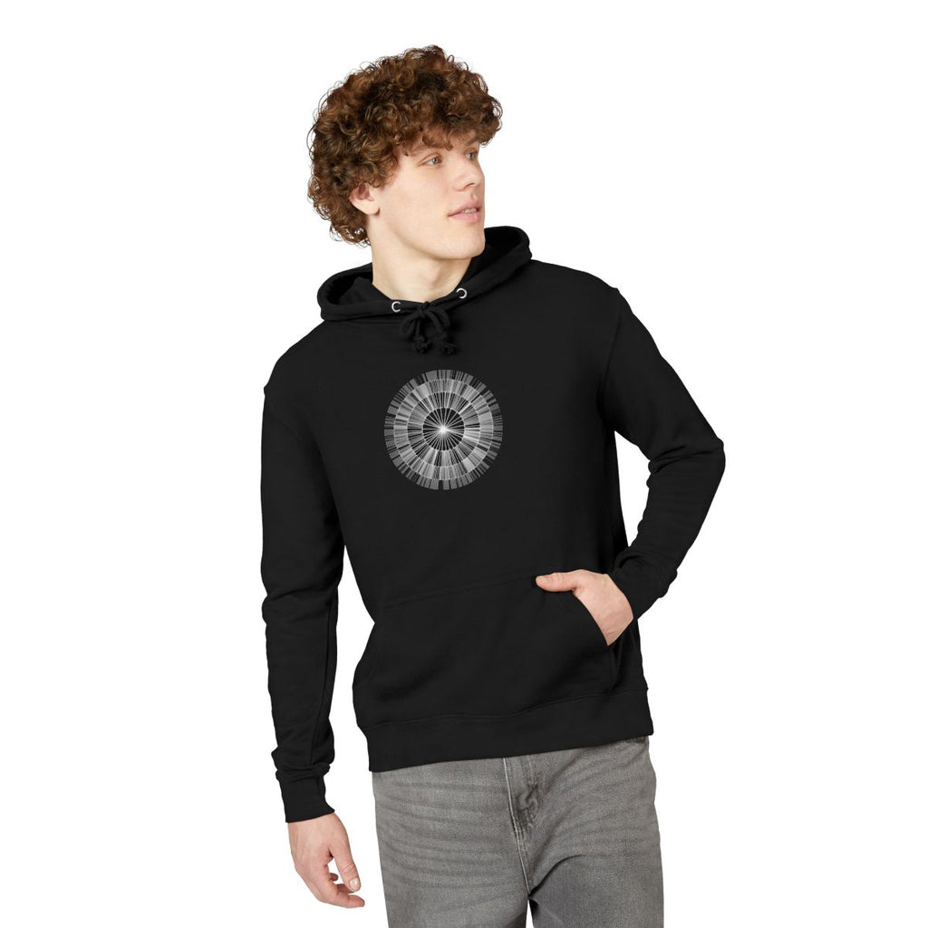 PID 1 Root hoodie, worn