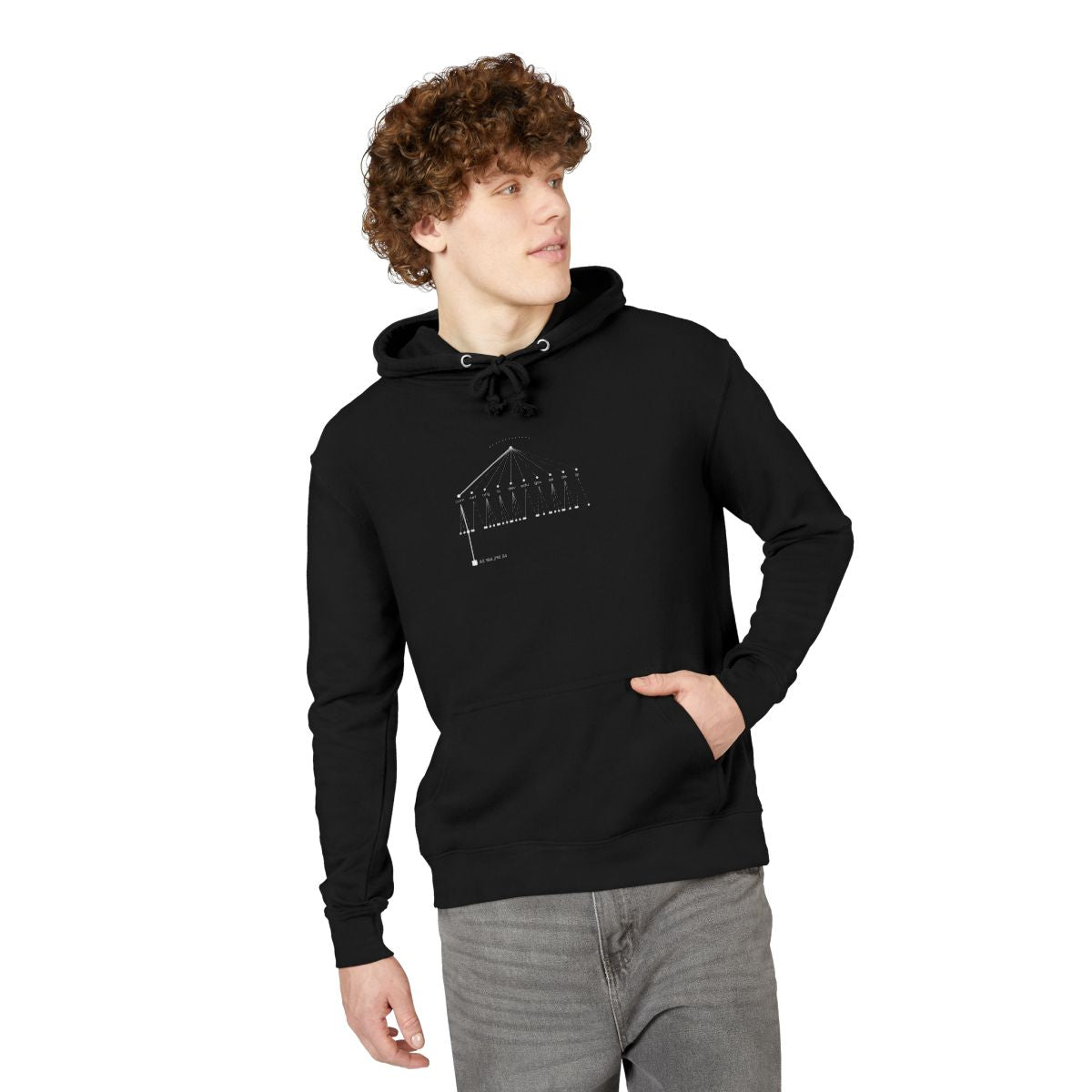 Recursive Network Engineer hoodie, worn