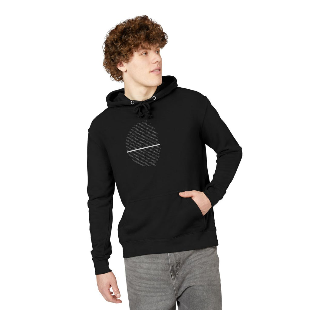 Core Panic hoodie, worn
